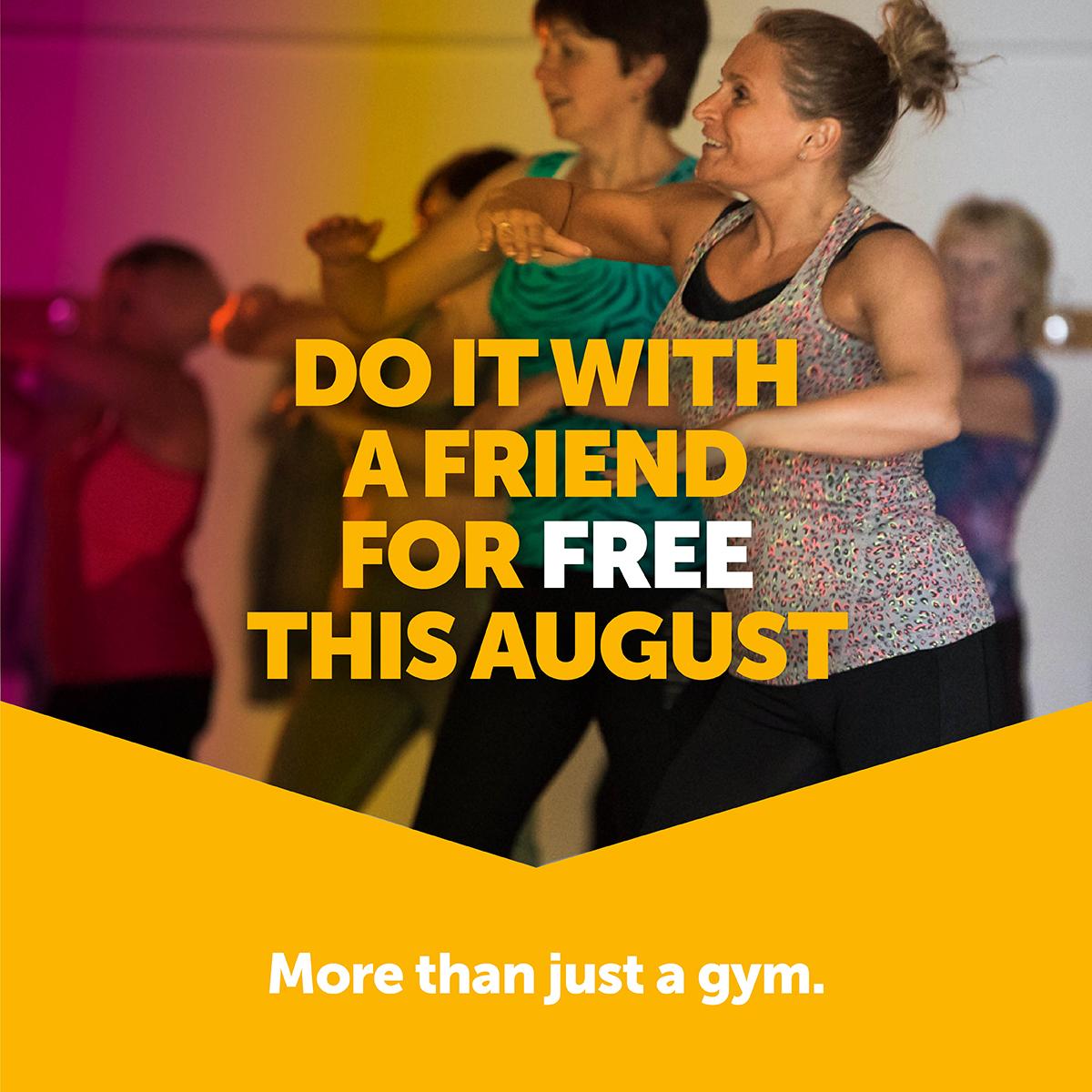 GymInBirmingham's tweet photo. Introduce a friend during August. They'll get the gym and classes FREE for the month, you'll get a FREE month if they sign up after! https://t.co/OiFkSUTp1K