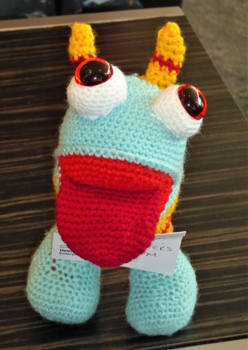 MonstersOnTheGo's tweet photo. Friends tell us Jumping Jack has gone from his hiding place at #nineworlds. Wishing his new friend lot of adventures! #nineworlds2017 https://t.co/o70dmpH4yl