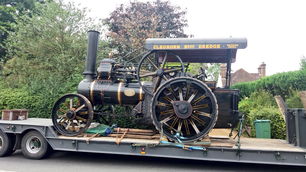 knottolerant's tweet photo. Passed thru #Hawkhurst a little earlier 
#steam #Traction #Engine https://t.co/yfXTQcbP3D