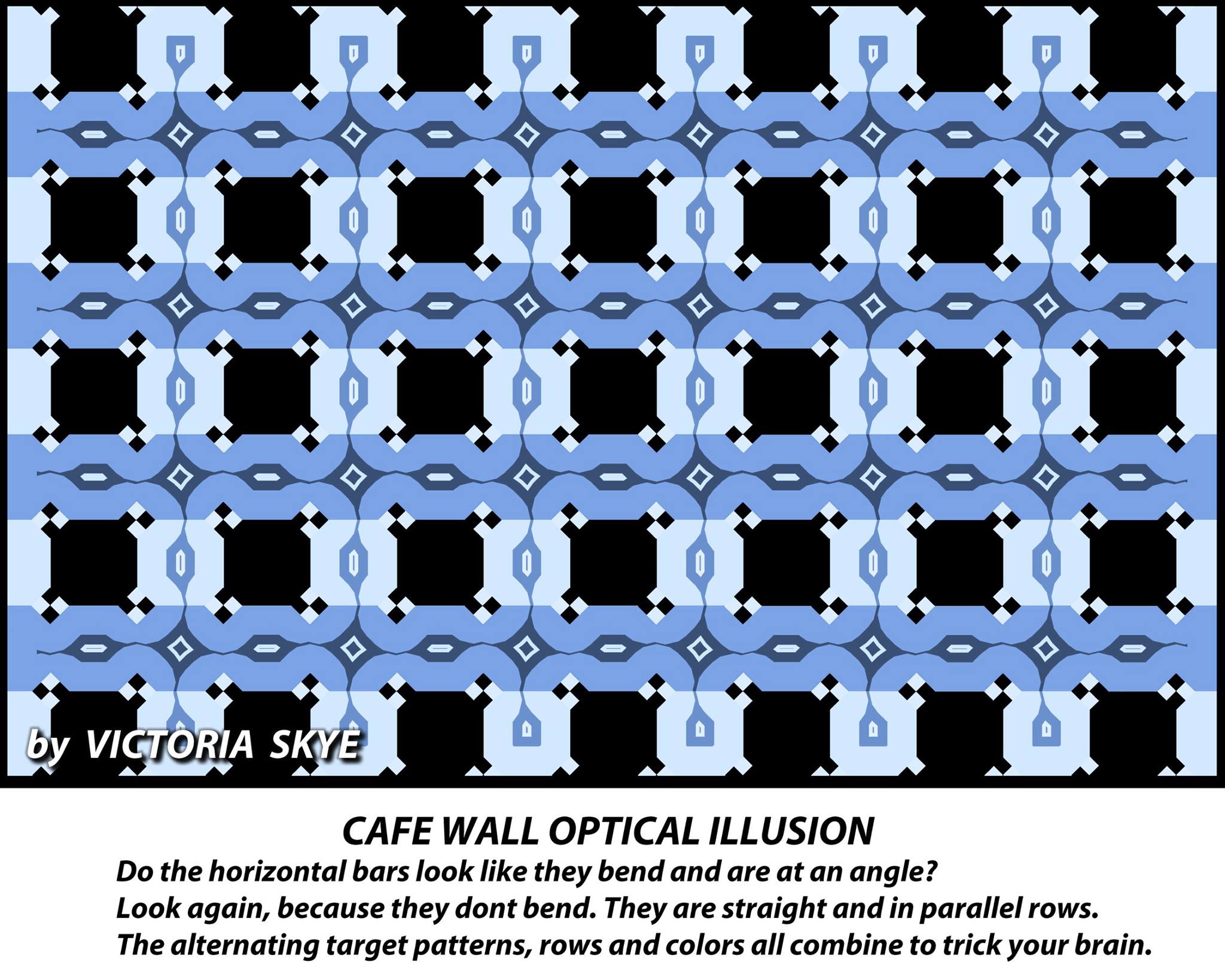 Victoria Skye optical illusion