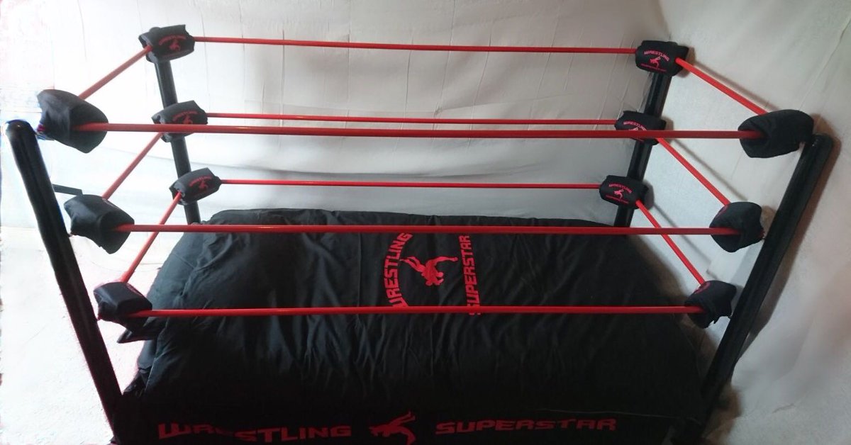 WrestlingRings1's tweet photo. We are excited to announce that we are now making Wrestling Ring themed beds! https://t.co/6LoI6G8y80
