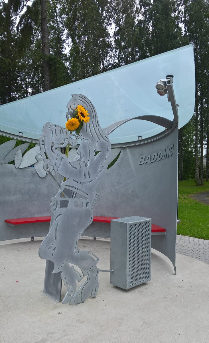 Palanen Someroa. #Badding #Somerjoki #statue #artist