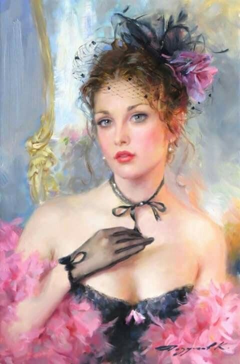 gwbrownell's tweet photo. Art - "The Pink Boa" by Russian artist Konstantin Razumov https://t.co/XOtU7dG8vv