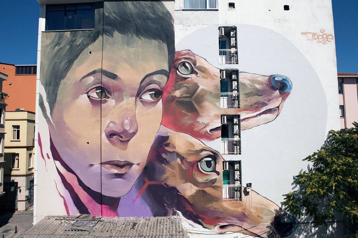 dcwallsfestival's tweet photo. #Mural by TREZE for @muralistanbul 2017 in Kadıköy, #Istanbul, #Turkey • #treze #acidcollapse #muralistanbul2017 https://t.co/VCJydSqRN0