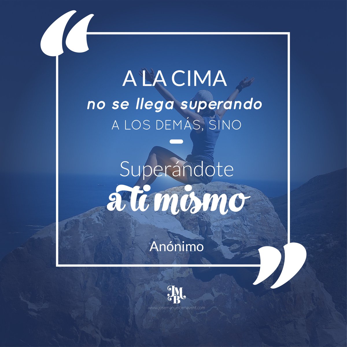 JMBenaventP's tweet photo. Enfócate en Superarte a ti mismo.
#Felizlunes #JMBP #Coach #coaching #MOTIVATION https://t.co/wJEawMTLti