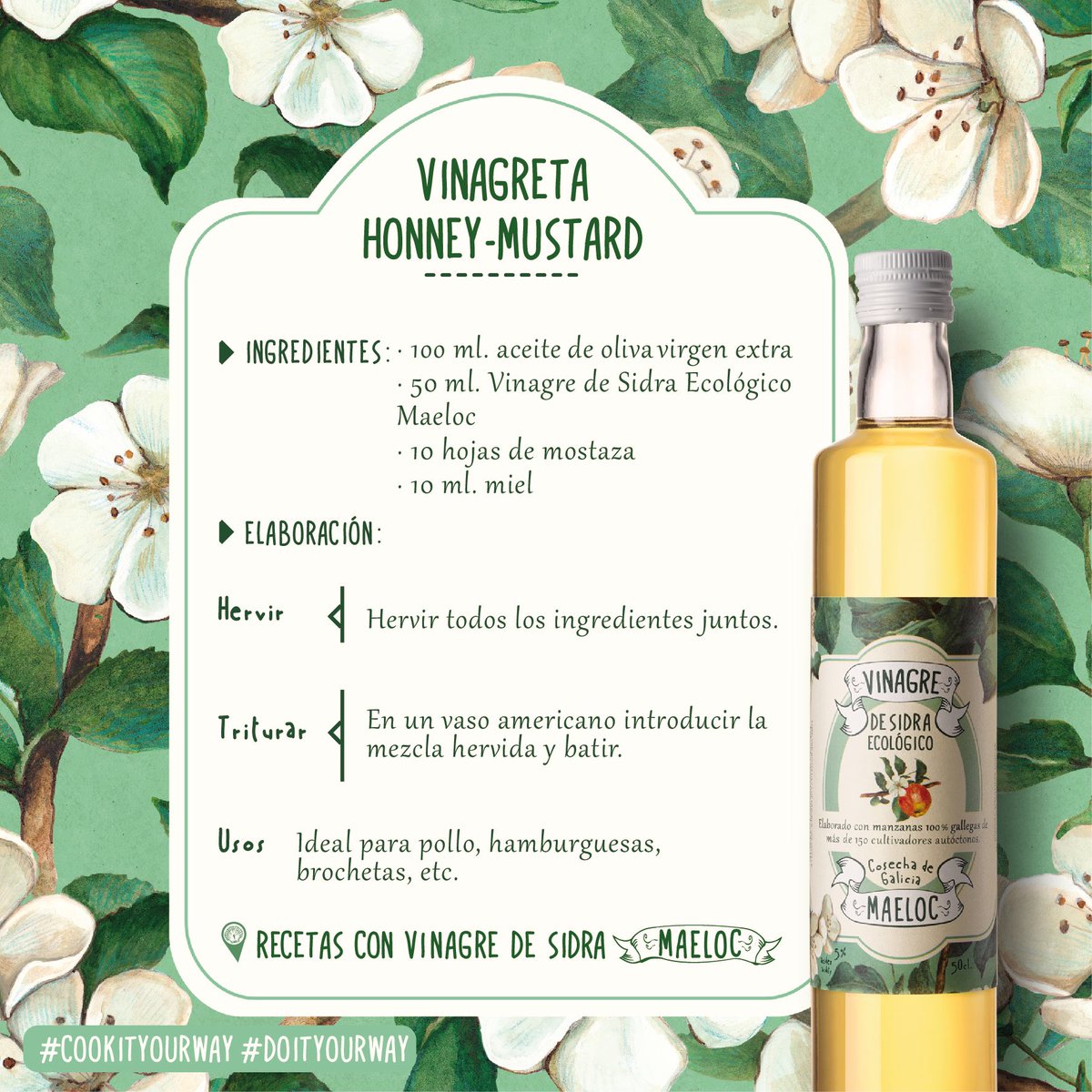 maelocway's tweet photo. ¡Aquí os dejamos todas las recetas de vinagre de sidra #Maeloc que os hemos ido dando en este tiempo! ¿Alguna sugerencia? #cookityourway https://t.co/NBahD9UJGt