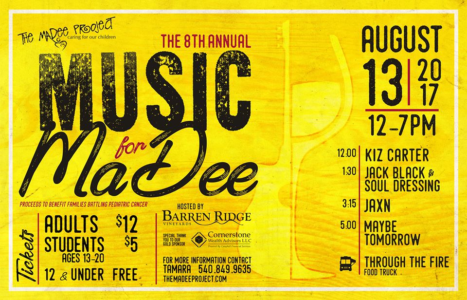 TheMaDeeProject's tweet image. Music for MaDee this Sunday!