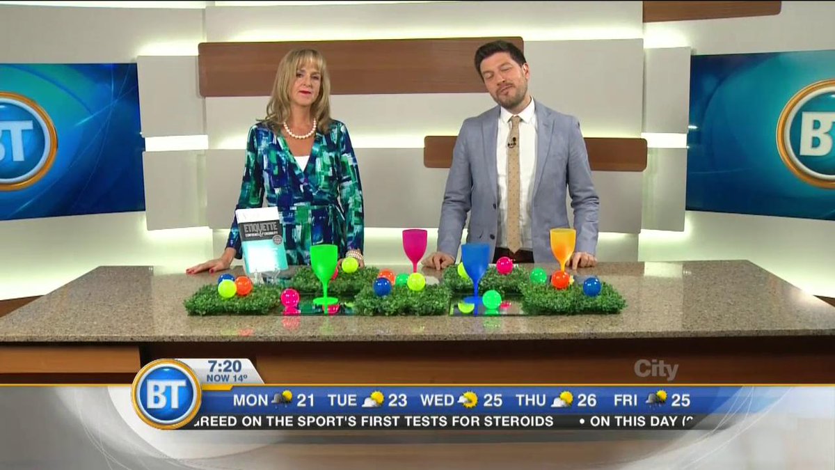 Video: @EtiquetteJulie helps navigate the office BBQ at the boss' house https://t.co/uYw4m5Wnju