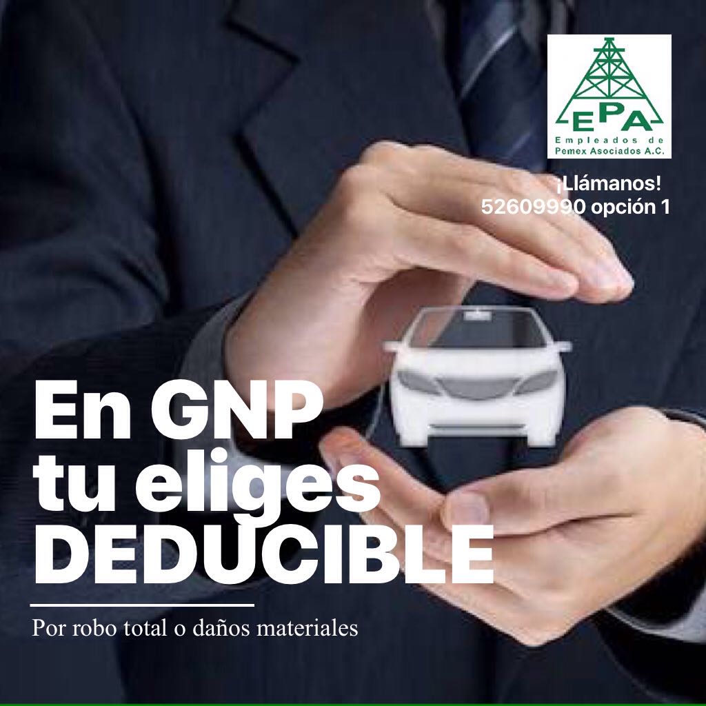 EPAPEMEX's tweet photo. ¡Contrata desde hoy tu Seguro, DEDUCIBLES desde 0%, 3%, 5% y 10% no lo pienses más!

Llámanos 52609990 opción 1 https://t.co/WZWHFfl59h