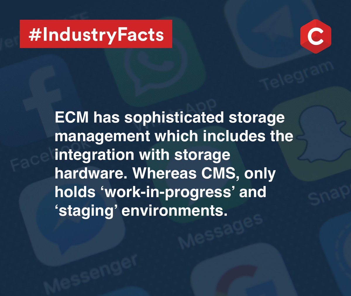 CubixWorldwide's tweet photo. Cubix has the experience and knowledge to make your next #ECM system successful.
#Cubix #DCTech #HeadlessCMS #ECMvsCMS https://t.co/ZnkAacXvHe