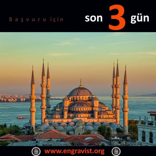 "Uluslararası Engravist İstanbul Gravür Çalıştayları"na başvuru için son 3 gün!! ÜCRETSİZDİR. Katılım şartnamesi: 
engravist.org/workshops/ulus…