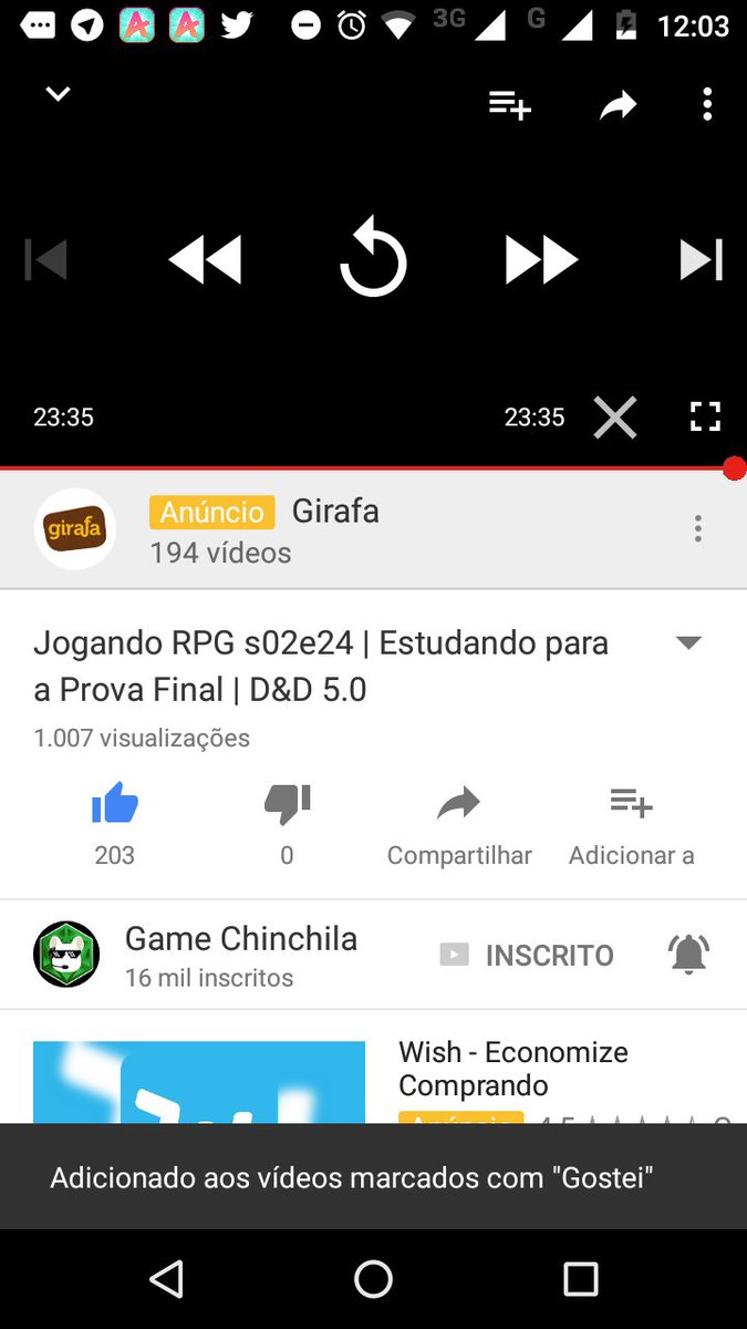 GCAmazingBR's tweet photo. Eu ia comentar sobre o "Merlin" mas, esse coice doeu até em mim :v

#JogandoRPG #S2EP24 @GameChinchila https://t.co/gWZI7kXgSK