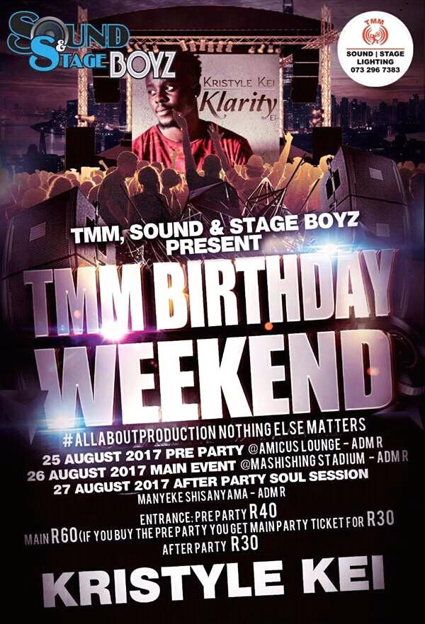 KingKeiy's tweet photo. Come through for the biggest 3days party in town #TmmBirthdayWeekend πππ https://t.co/BQodQ9laT9