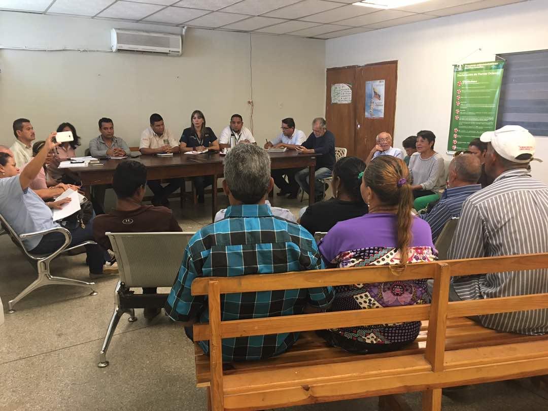 Reunión del CTA en la ORT Monagas con Coop. Fundo Zamorano Alejandro de Humboldt aplicación de 3R en dichos Predio