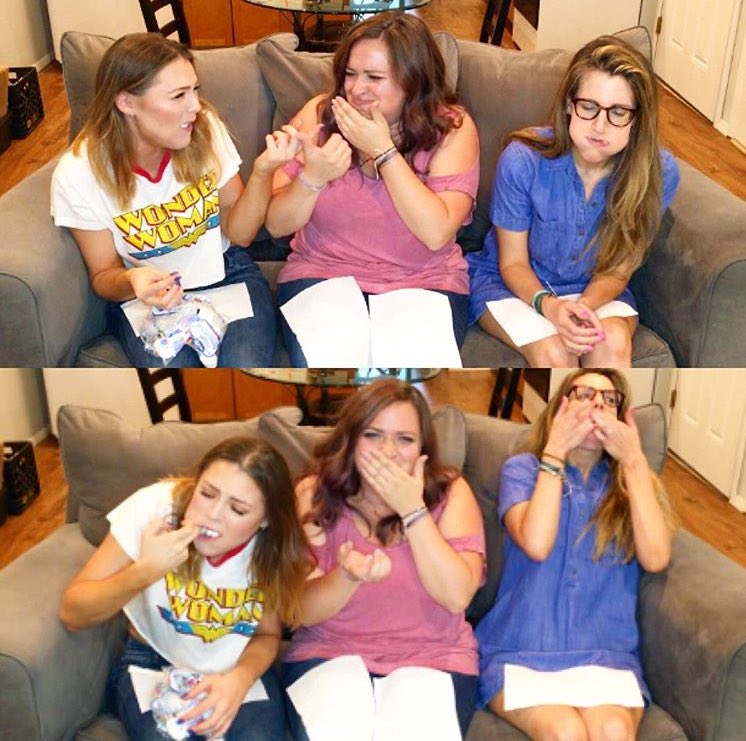 totalbettypod's tweet photo. Happy Monday! We have a brand new video for you guys! Things get gross as we did the chubby bunny challenge! https://t.co/IqLGu24n0I https://t.co/cJWXeWJPIC