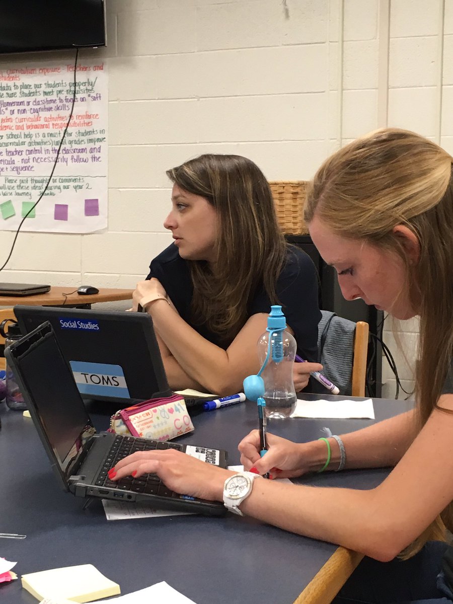 CresciMarty's tweet photo. #flatmarty and #AIHSdatawise committee identifying impt school data for upcoming school year #AIHStigerpride @LeeIRaymond @teamredclay https://t.co/YlFWOcJixV