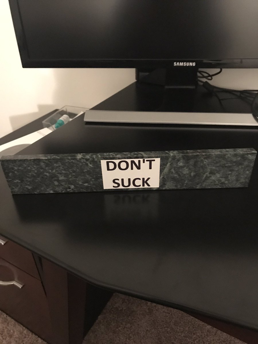 MitchReitsma's tweet photo. My dad gave me some very motivational stickers for my first day of medical school https://t.co/iZm072aN36