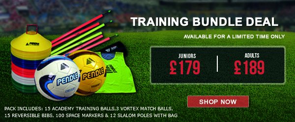 PendleSports's tweet photo. Kit your team out with our special training bundle! Offer must end Sunday 13th August. Don't miss out guys! - https://t.co/FtSxYKAuLD https://t.co/NjNcxrn1nR