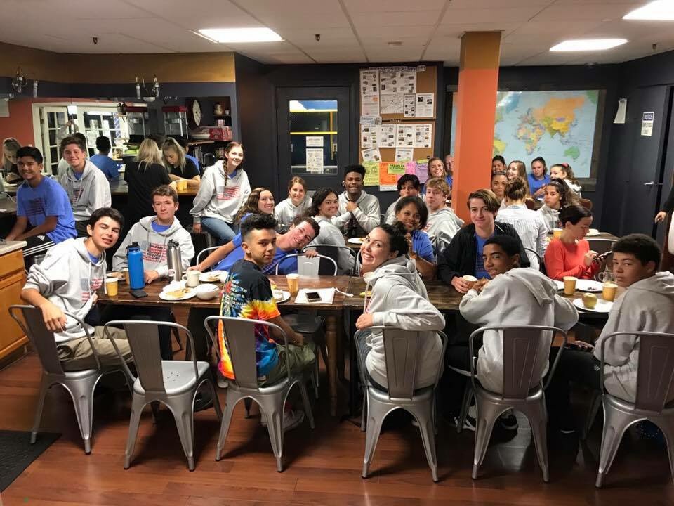 teamkids's tweet photo. We miss starting the day with these amazing teenagers! Breakfast, followed by a solid 8-10 hours of serving those in need #servathon2017 https://t.co/lxUwxpVEi3