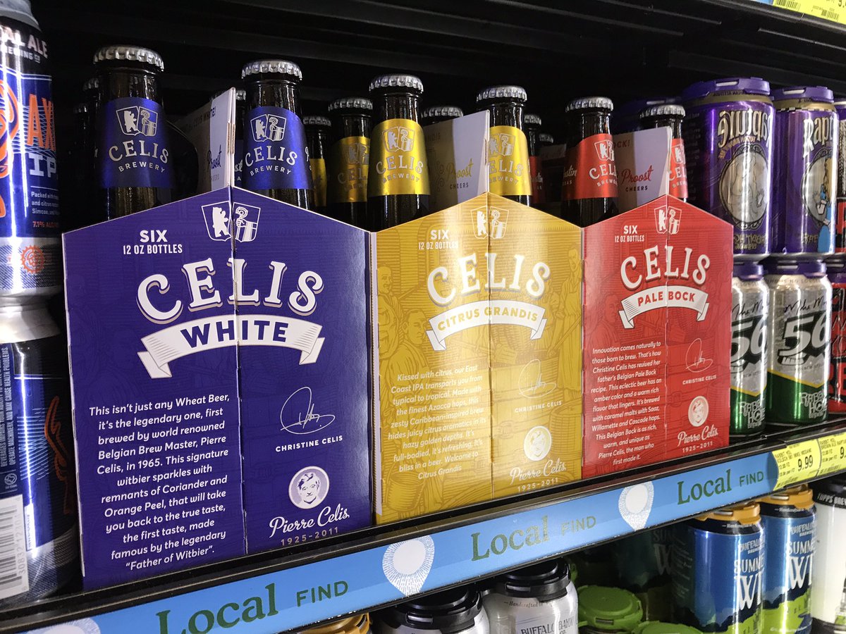 Beerbb89's tweet photo. It's here!! @WholeFoods @CelisBeers #wfmdomain #teamwfm https://t.co/N07IkaCWI4