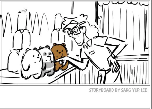 New WE BARE BEARS episode "THE FAIR" premieres today at 7pm, guest starring @alyankovic! 