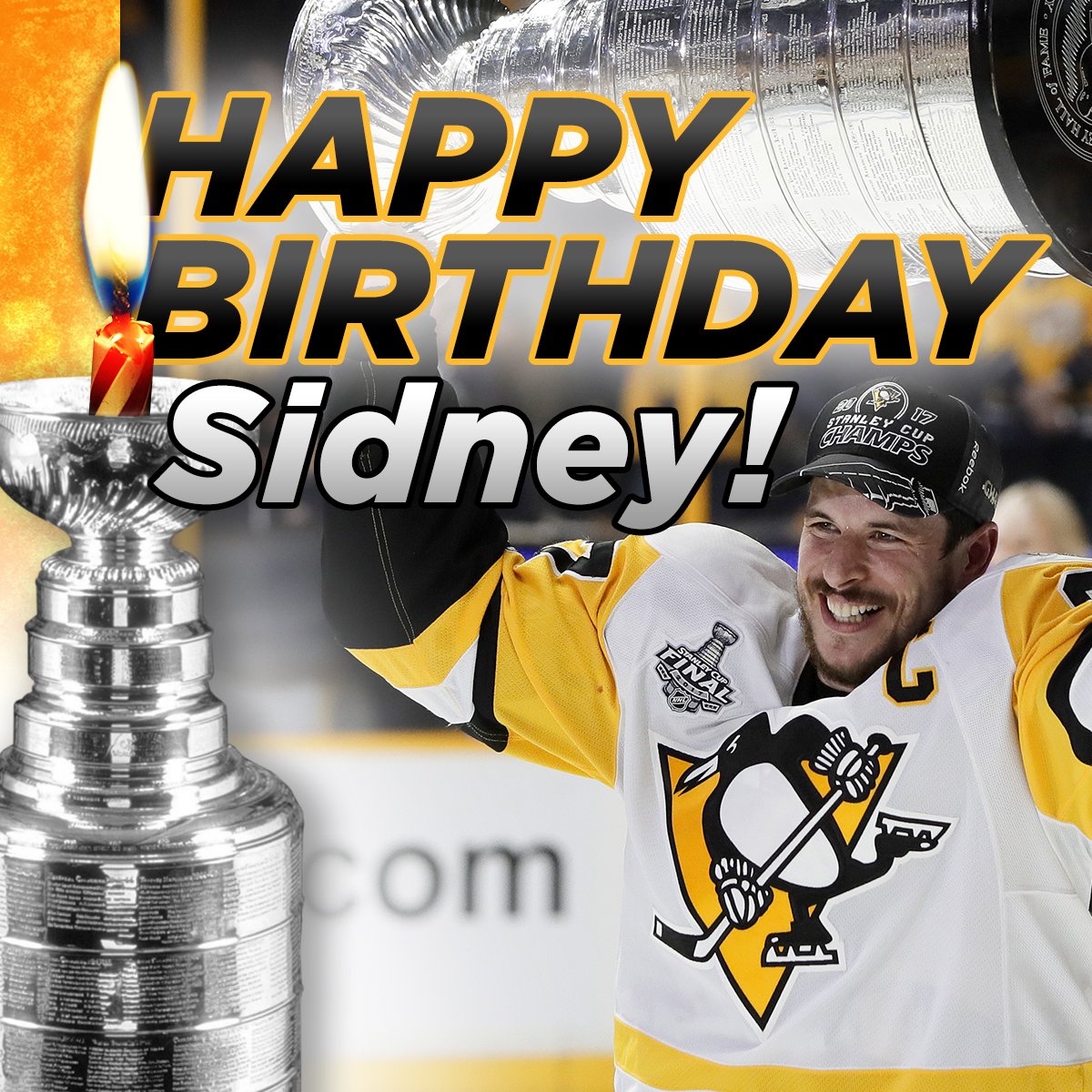 8-7-87
Happy Birthday to captain Sidney Crosby. 