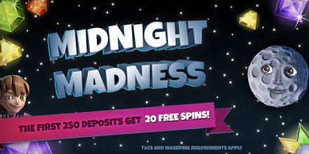 BigRockSlots's tweet photo. Join the Midnight Madness tonight!
The first 250 deposits after midnight on Tuesdays get 20 free spins!
https://t.co/V8Z0Bo9vd3 https://t.co/m8AxCfkFW4