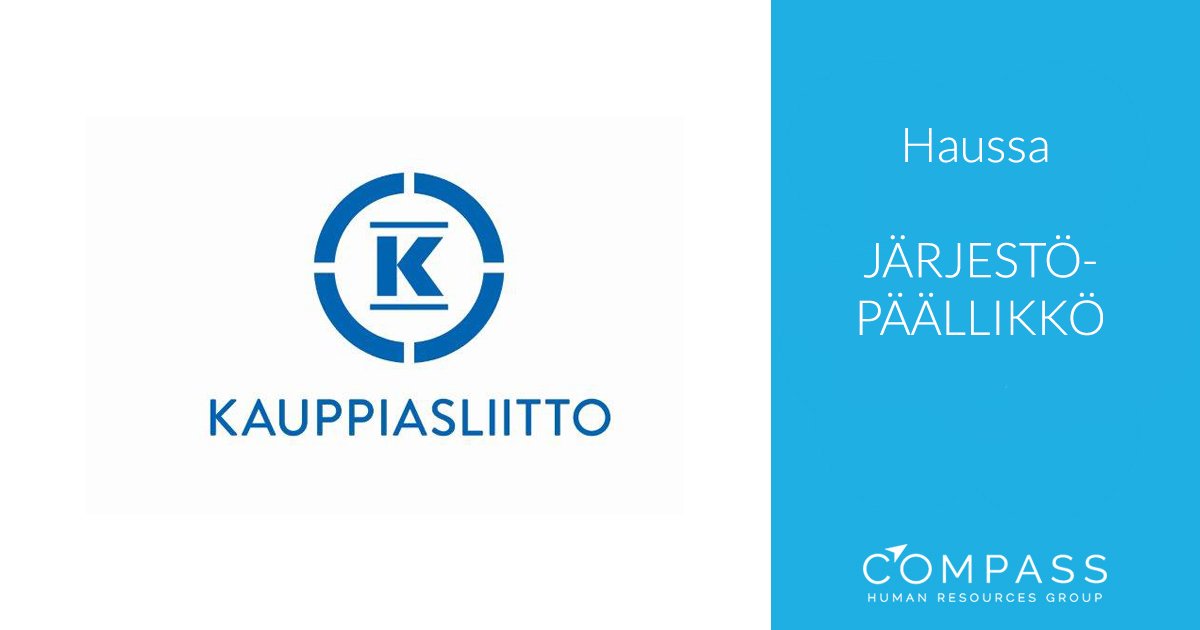 CompassHRG_fi's tweet photo. JÄRJESTÖPÄÄLLIKKÖ haussa K-kauppiasliittoon vastaamaan mm liiton  
lakiasioista. #rekry https://t.co/xf0SVqXfnV https://t.co/vZGBwEy1vQ