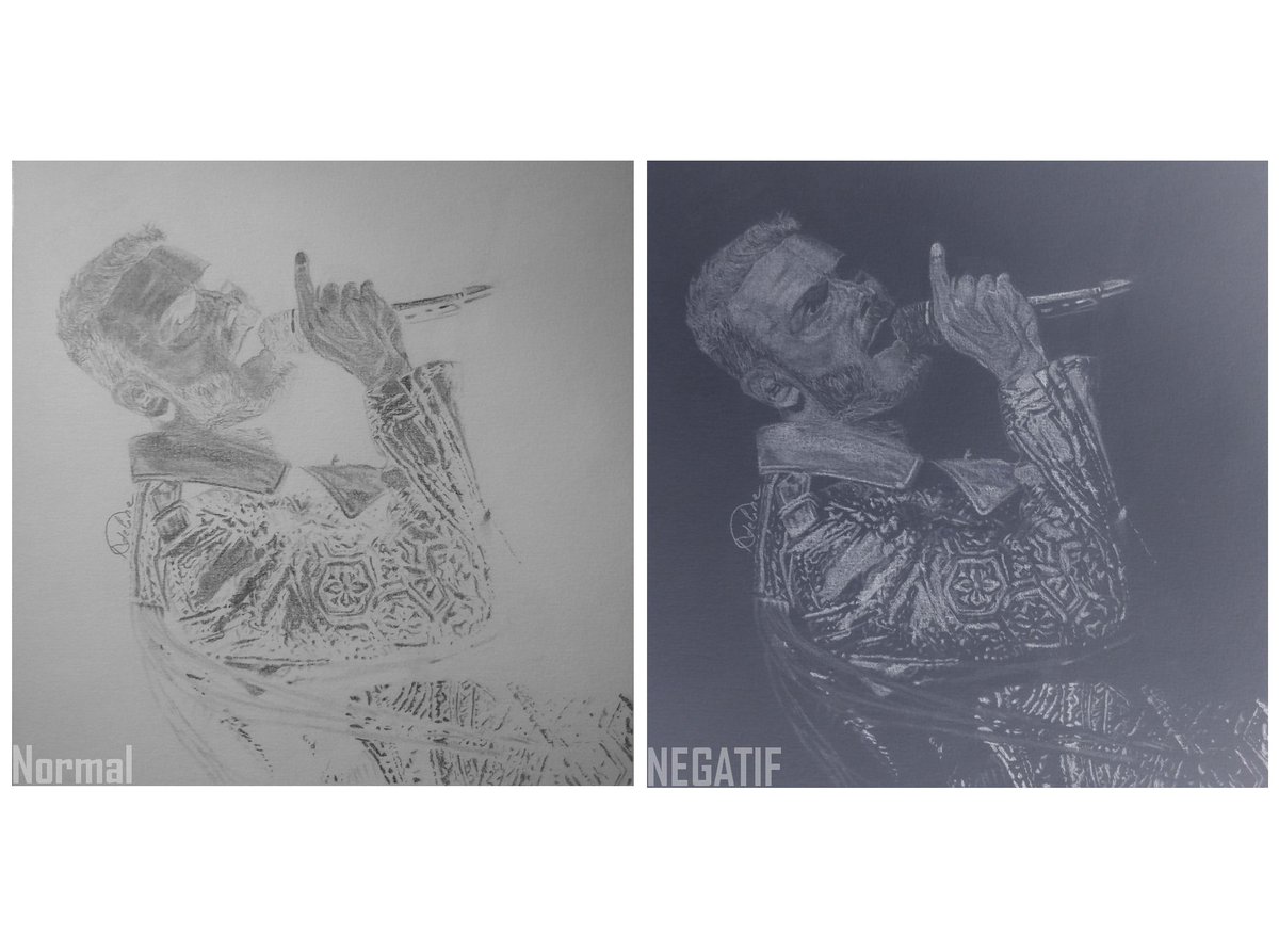 Adeline_Draws's tweet photo. @MPokora Portrait avec effet négatif https://t.co/87fz1AlvCr https://t.co/oyb1jXMVPd