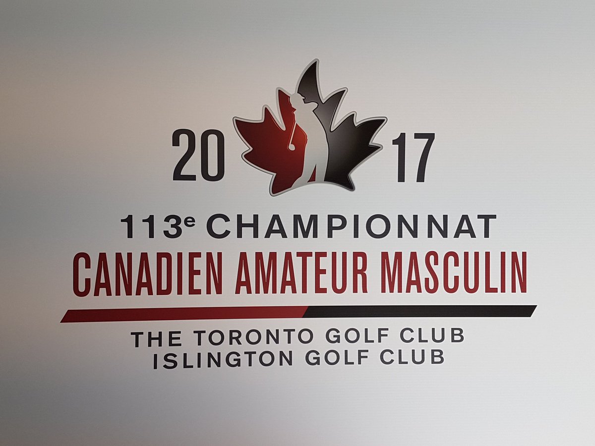 rolliecangolf's tweet photo. Dawn breaks on the opening round of 113th @TheGolfCanada Men's #CdnAm #TorontoGolfClub @IslingtonGC Play well gentlemen! #RulesOfficial https://t.co/4yMIv7wQMO