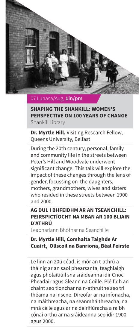 FeileBelfast's tweet image. GREAT turnout at #ShankillLibrary for the Women&apos;s Perspective on Change talk. #discussionanddebate #shankillhistory #feile17 @Kevgamblefeile
