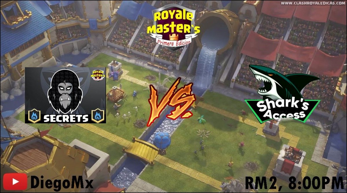 RoyaleMastersCR's tweet photo. Hoy A Las 20:00 Horas, Se Trasmitirá En El Canal De @DiegoMxCR El Torneo De Uno De Estos Equipo, No Se Lo Pierdan!🇲🇽🏆

Follow &amp; RT.❤ https://t.co/2v46WOpn9g