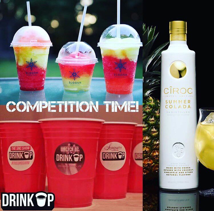SlooshDrinks's tweet photo. Head over to @drinkupclub to enter! 🔥 #sloosh #alcoholicslush #slush #cocktailslushies #competition https://t.co/HUVcidhSHP