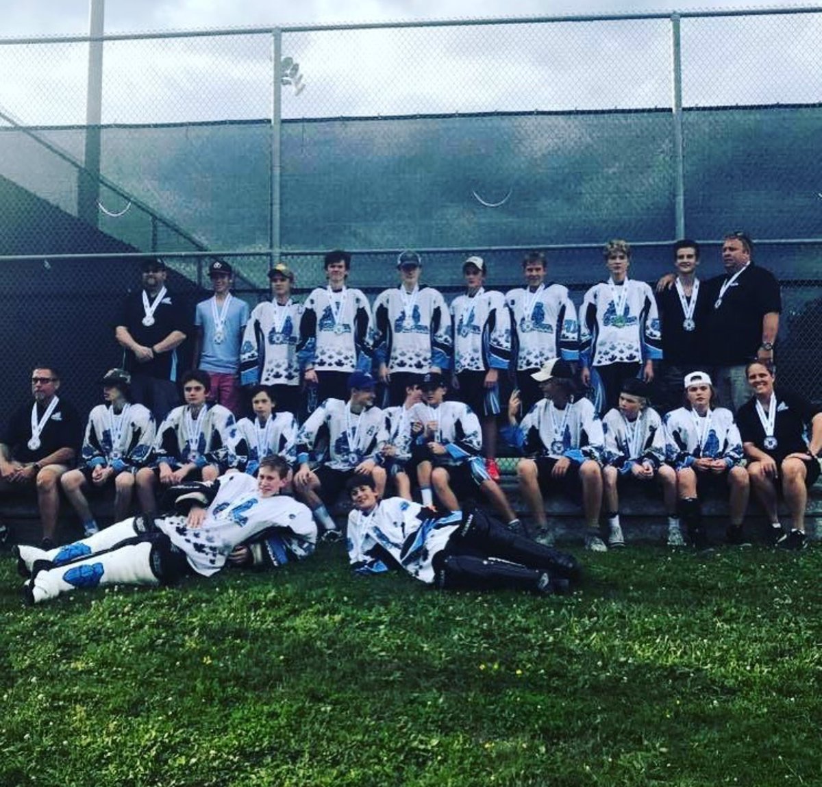 LacrosseOshawa's tweet photo. #OBKSHOUTOUT to #Bantam1 #ontariolacrossefestival silver medalist! Congrats to @HLAlacrosse on a Well played game for the win!! https://t.co/I0Xp8voxTw