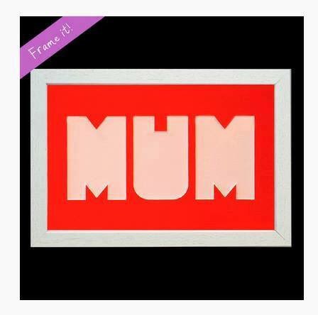 framethat1's tweet image. The perfect gift for a great mum. Place photos behind the mount to show within the letters of "MUM". Buy here  &amp;gt;&amp;gt; bit.ly/1AGsosX