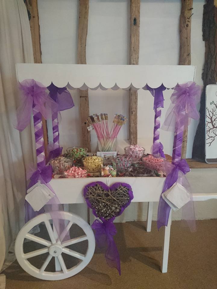 Fancy a candy cart at your wedding or event? Can be decorated to suit...
#candycart #sweettable #weddingideas #sweetcart #Berkshire