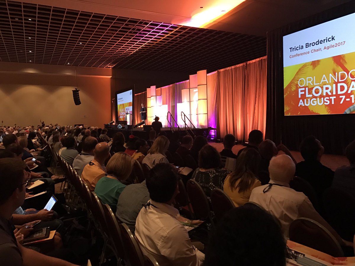 Vivamarketing's tweet photo. Standing room only as #Agile2017 kicks off. Excited to hear more about #BusinessAgilty @ca_agile https://t.co/NhomwJ3ZIf