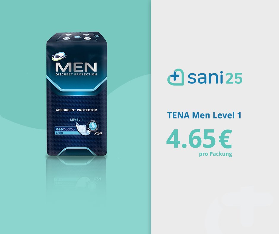 Sani25_de's tweet photo. #TENA #Men Level 1, Inkontinenzeinlage für Männer bei leichter #Blasenschwäche https://t.co/sa6btlmx3I #Sani25 #Inkontinenz #TenaMen https://t.co/fEB8UqIRie