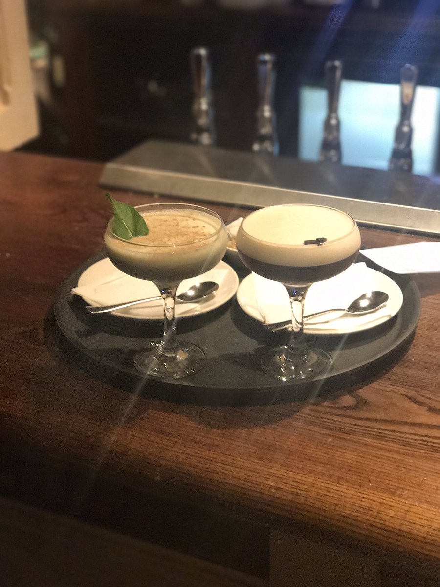 The best way to finish a meal? 3 words. After. Dinner. Cocktails. We love them and we think you will too 🐮❤️