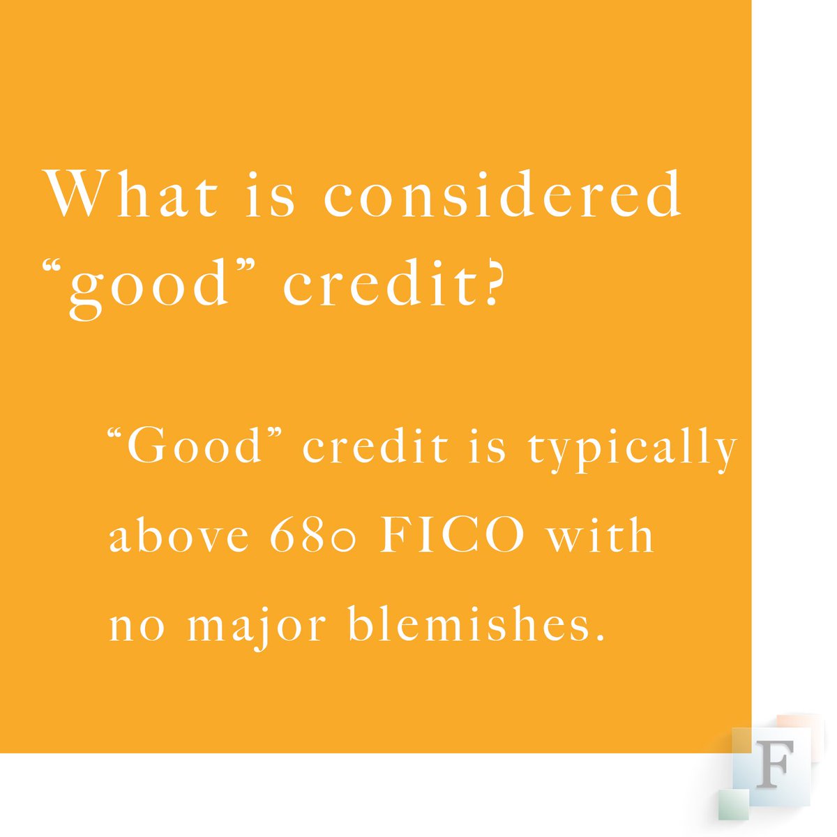 FdnBizFin's tweet photo. Some specific factors that creditors consider include: 
Low utilization ratio
Inquiries
Small blemishes such as 30 day late pays
#financing https://t.co/LpBvA8c0tT