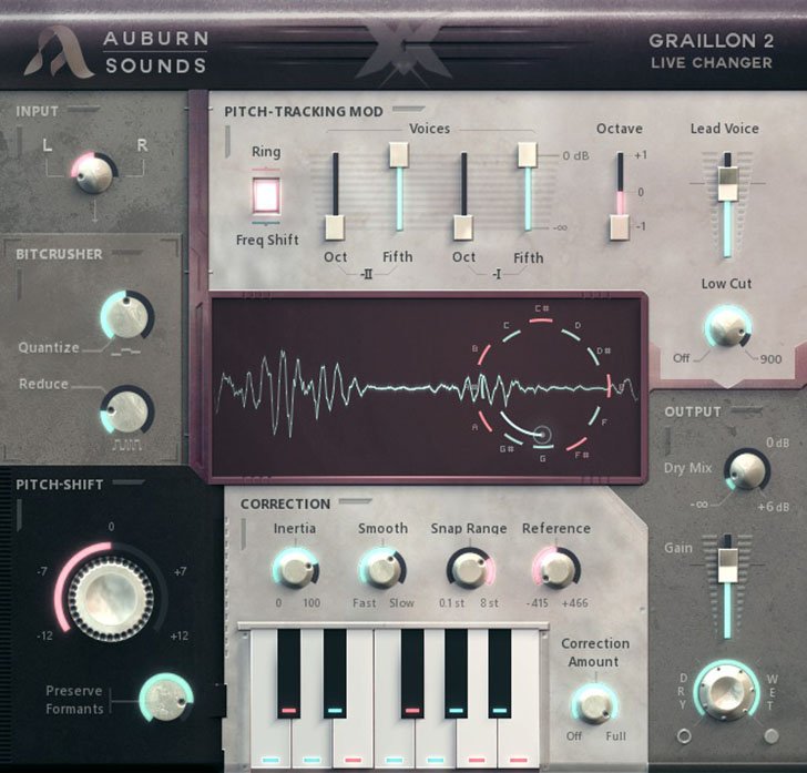 ICON_jp's tweet photo. Auto-Tuneライクな高性能ピッチ補正/ピッチ・シフター・プラグイン、Auburn Sounds「Graillon」が無償配布開始! https://t.co/zXbLlYzw3U @auburnsounds https://t.co/r9Ekwc0LVe