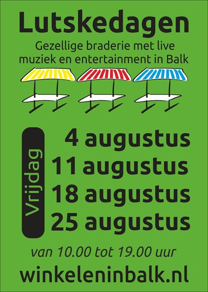 VVVFrieseMeren's tweet photo. Gezelligheid tijdens de Lutskedagen in Balk - elke vrijdag in augustus! https://t.co/h2aJ7W3Xp3