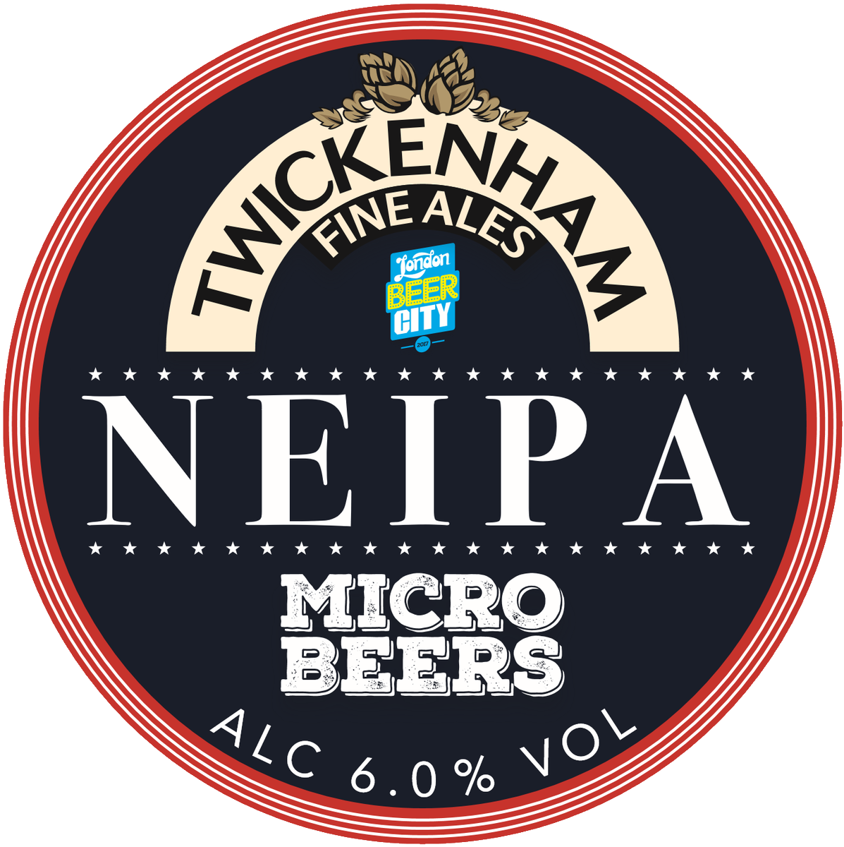 hopburnsblack's tweet photo. Here's the #BattleoftheBeerShops entry from @MicroBeers and @TwickenhamAles. Love us a bit of New England! On tap @MotherKellysE2 on Thurs. https://t.co/v3owetn94N