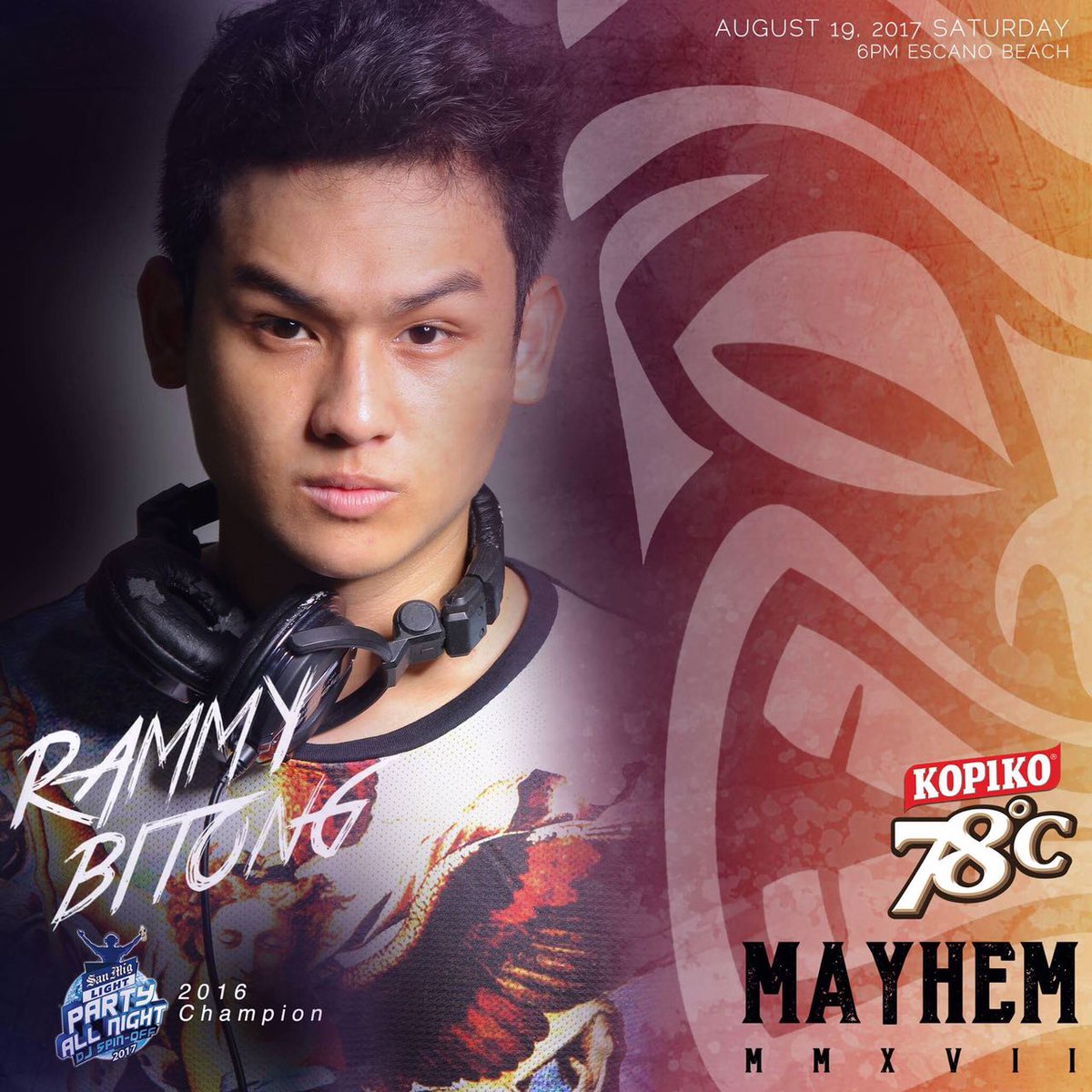 rammybitong's tweet photo. ALL SET for Dumaguete next week 🔊🎉🔊🎉

excited for this!!! 

#Kopiko78 #SanMigLight #RECHARGE #rechargewithKopiko78 https://t.co/kFeNRF5QXb
