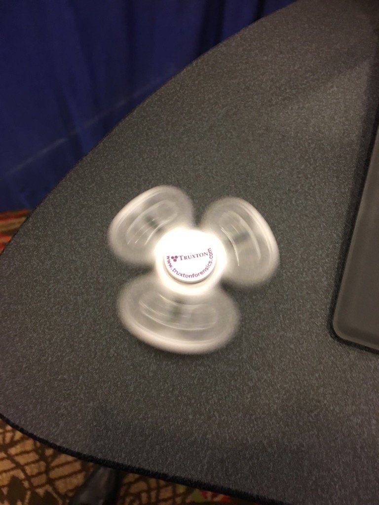 Truxton4n6's tweet photo. Swag of the day. Great for waiting for data loads. #DCACC https://t.co/h0qshBE04u