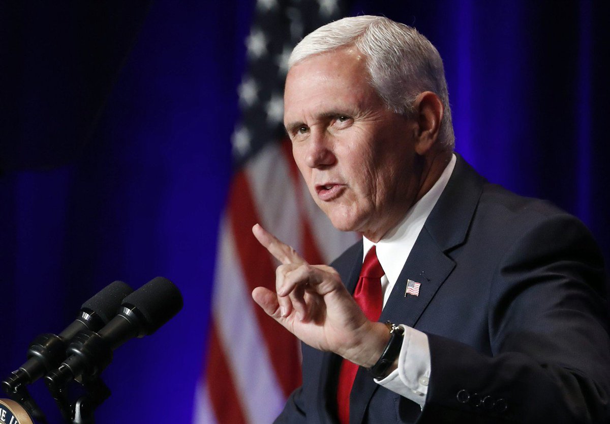 Pence: Story on possible 2020 presidential run 'disgraceful'  bit.ly/2uzeUk1 https://t.co/cDxY7gyCht