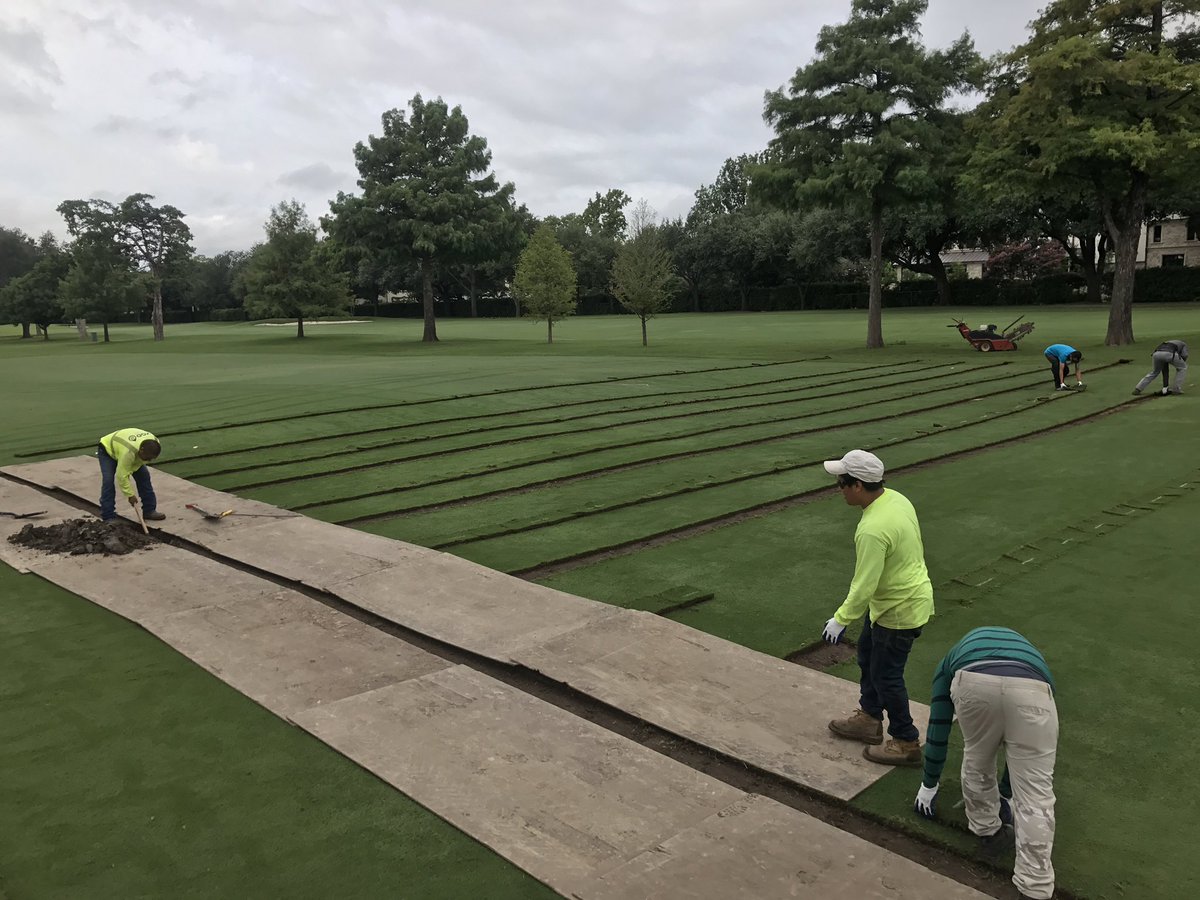 KeithKirsch's tweet photo. Getting started at Dallas Country Club . https://t.co/0qgbxUdre0