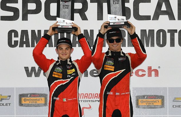 sportscar365's tweet photo. .@JFrenchRacing, @Pato_OWard Clinch Final #PC Drivers’ Championship: https://t.co/wsCqMr22RX @Perf_Tech @Oreca #IMSA https://t.co/qH0pmjRI7M