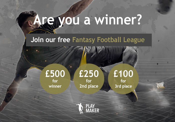 WeArePlayMaker_'s tweet photo. Join our free Fantasy Football League with Code 2287244-540423 to win up to £500 with #playmaker https://t.co/HlQU1uAQOL https://t.co/eZeACAsN7C