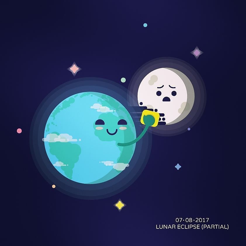 VanilaDesign's tweet photo. from @kristianaraneri - Lunar eclipse 🌚 07⚫08⚫2017
.
.
.
.
.
.
.
.
.
.
#illustration #eclipse #lunar #space #vectordesign #vector #vectora… https://t.co/K7wxQvppUO